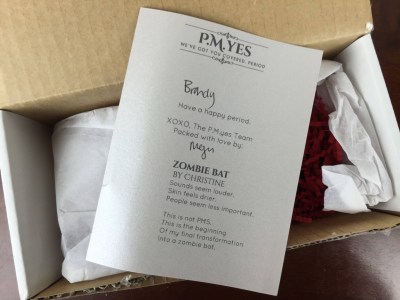 P.M.Yes Subscription Box Review + Coupon – May 2016