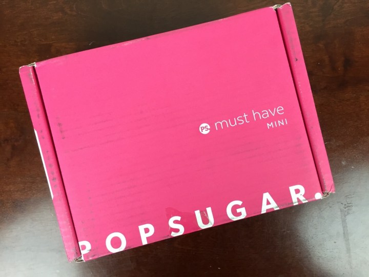 POPSUGAR must have mini may 2016 box