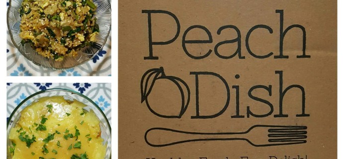 Peach Dish Review & Coupon – May 19, 2016 Delivery
