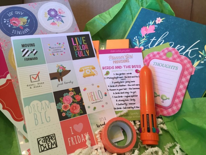 Planner Girl Provisions Box May 2016 (4)