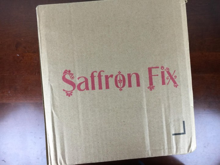 Saffron Fix Box May 2016 box (2)