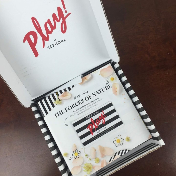 Sephora Play Box May 2016 unboxing