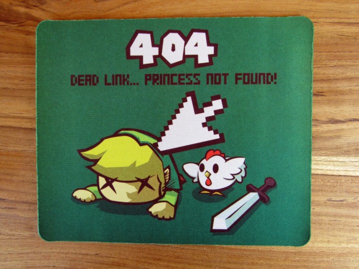 Super Geek Box Legend of 404 Mousepad