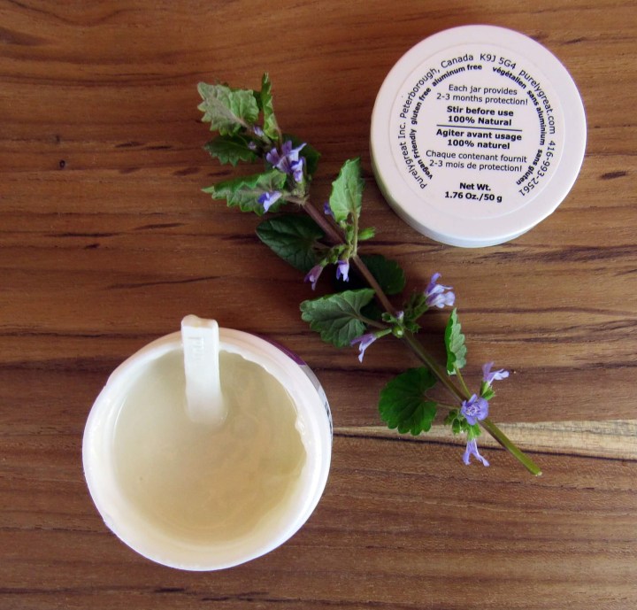 PurelyGreat cream Deodorant in Lavender
