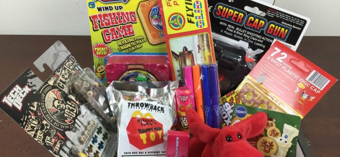 The 90s Box April 2016 Subscription Box Review & Coupon