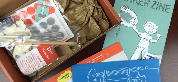 Tinker Crate   Review & Coupon – Magnetic Levitation