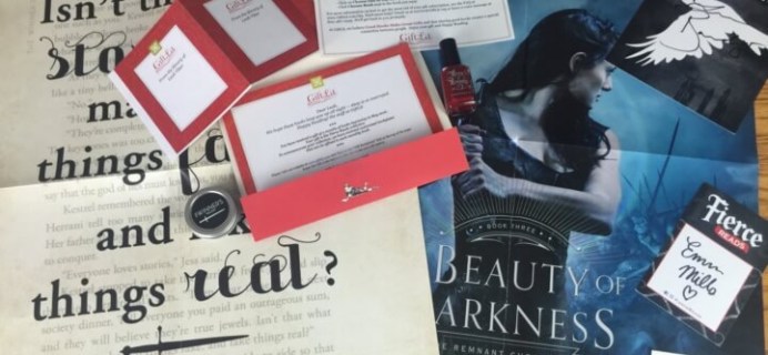 GiftLit Subscription Box Review – May 2016 Fierce Reads Collection