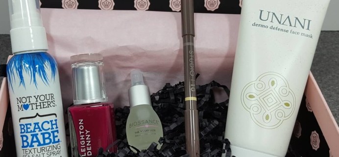 April 2016 Glossybox Subscription Box Review & Coupon