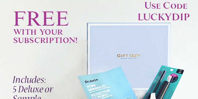 Gift Izzy Deal: Free Lucky Dip Beauty Box with Subscription!