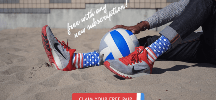 Sock Fancy Memorial Day Deal: Free American Heather Sock With Subscription