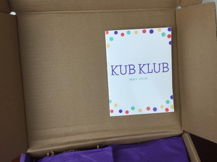 kub klub may 2016 box lid