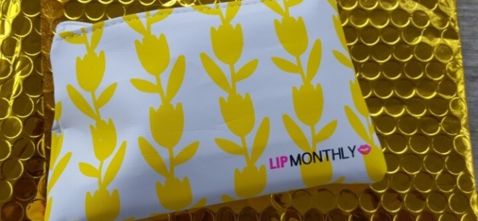 Lip Monthly May 2016 Subscription Box Review & Coupon