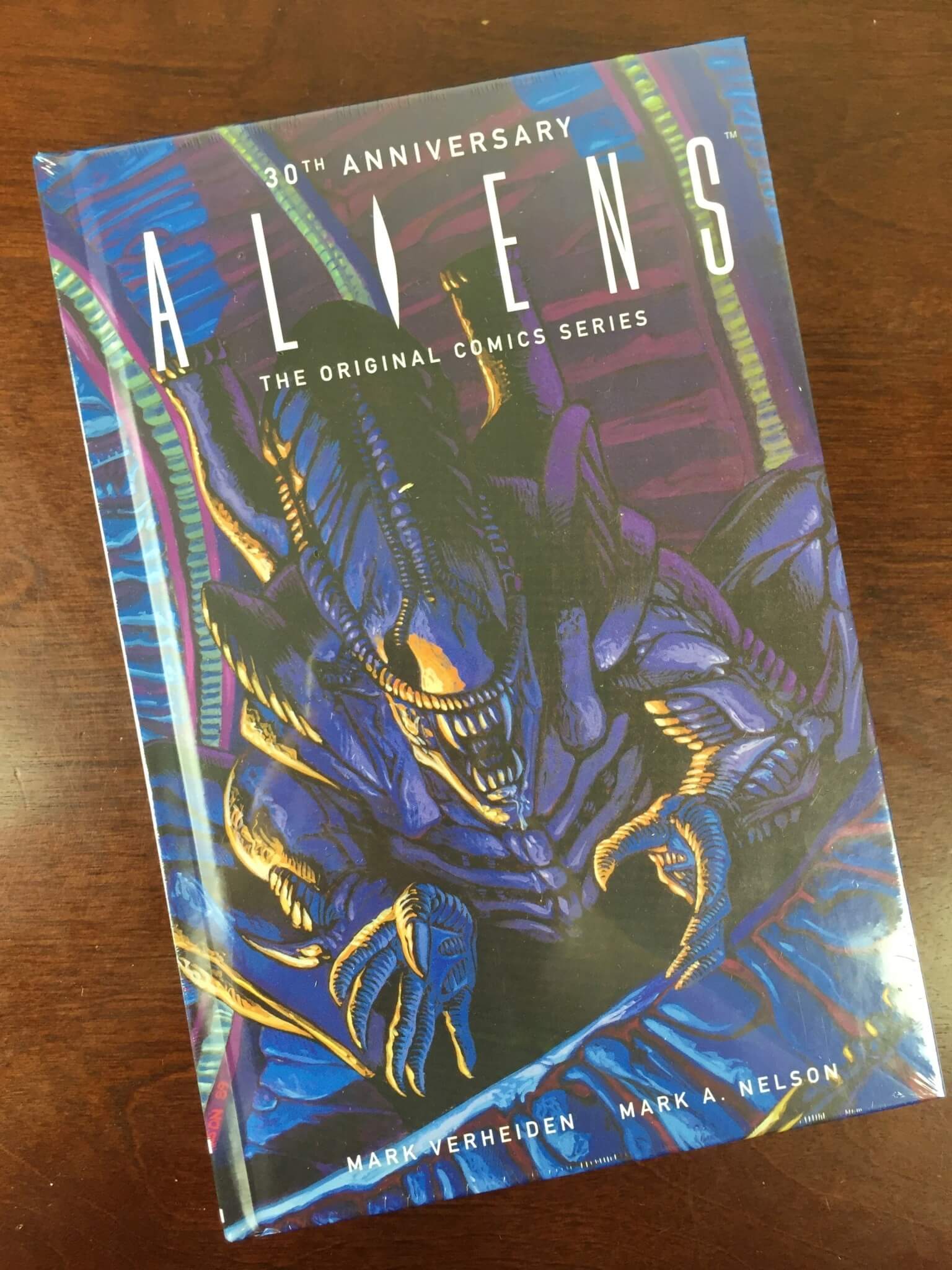 Loot Crate EXCLUSIVE 30th Anniversary Aliens Hardcover Book 