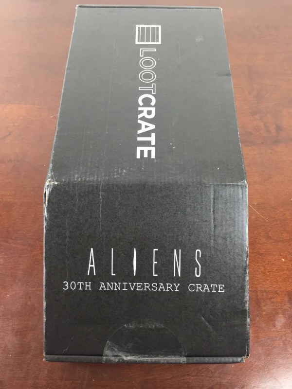 loot crate aliens limited edition box box