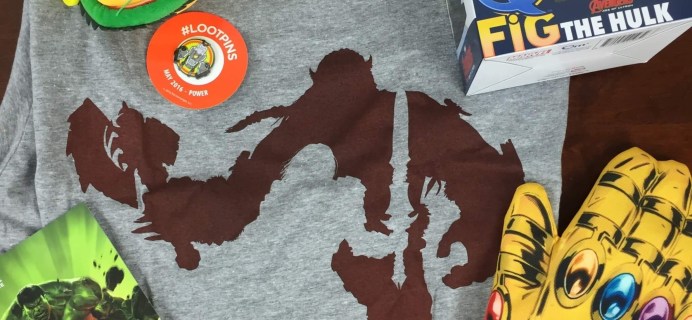Loot Crate May 2016 Review + Coupons – POWER