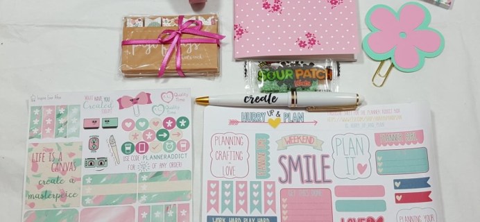 The Planner Addict Box May 2016 Subscription Box Review