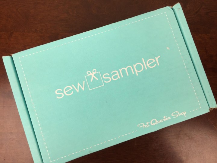 sew sampler may 2016 box
