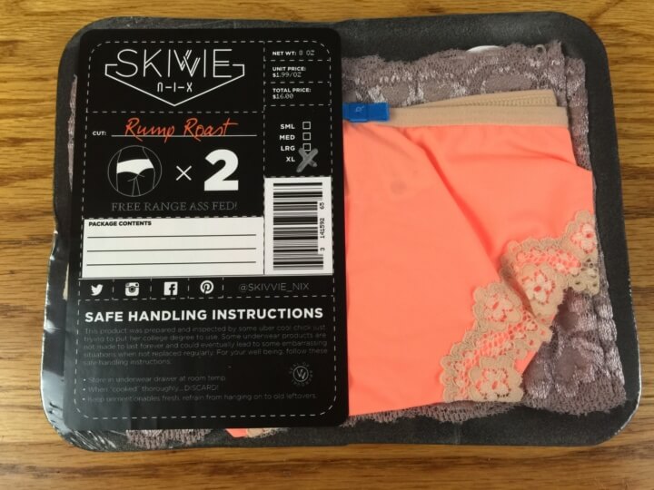 Skivvie Nix Subscription Box Review - May 2016 - Hello Subscription