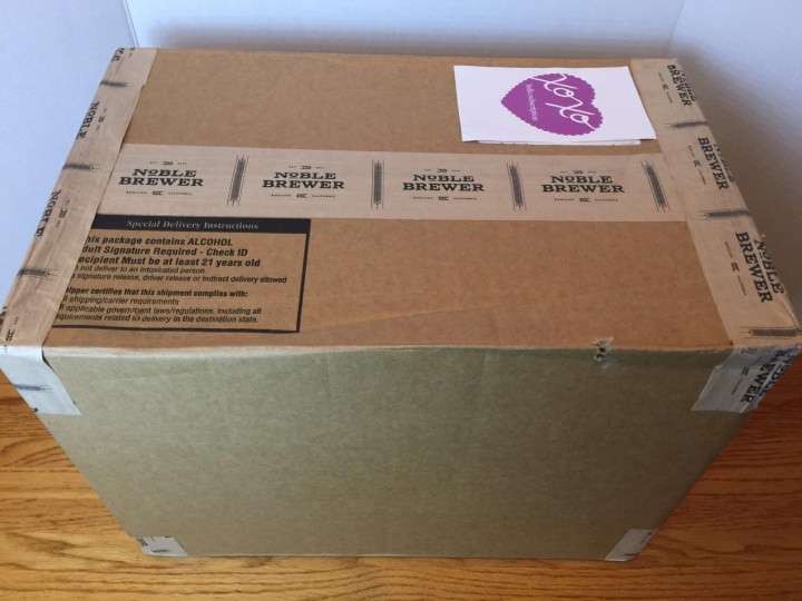 Noble Brewer Subscription Box Review + Coupon Spring 2016 Hello Subscription