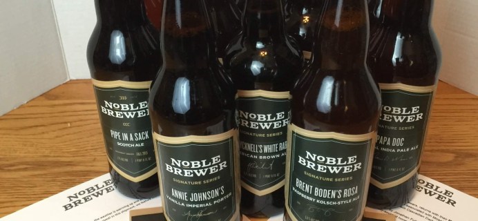 Noble Brewer Subscription Box Review + Coupon – Spring 2016