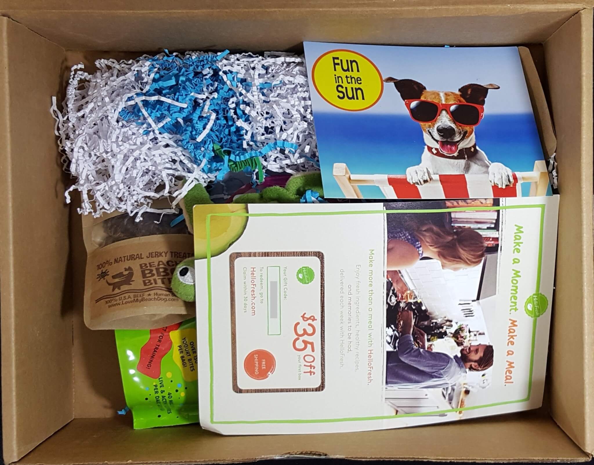 Surprise My Pet May 2016 Subscription Box Review & Coupons - hello subscription