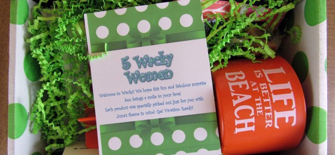 5 Wacky Women Subscription Box Review – June 2016