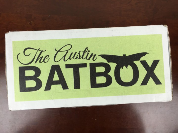 Austin BatBox June 2016 box