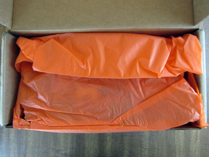 Wrapped in orange!