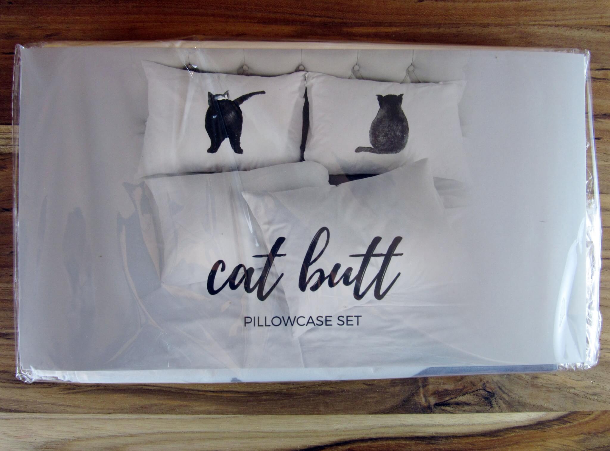 cat butt pillow cases