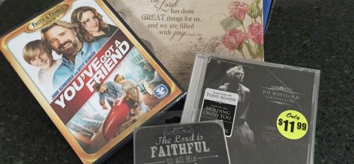For the Faithful May 2016 Subscription Box Review