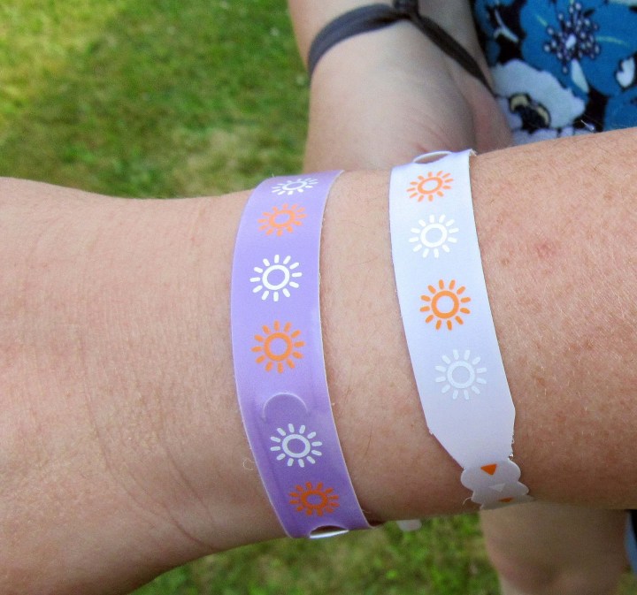 Sunburn Alert Wristband