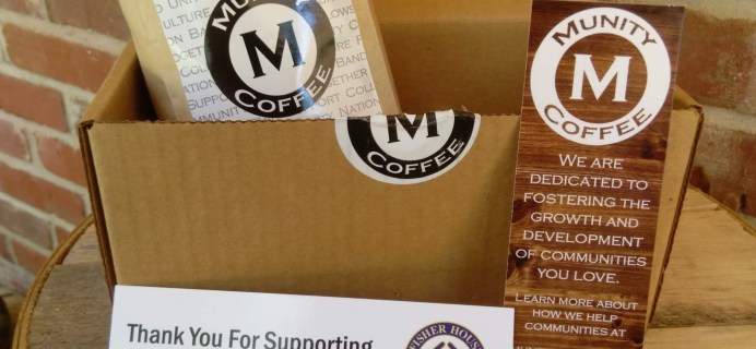 Munity Coffee Subscription Box Review – June 2016