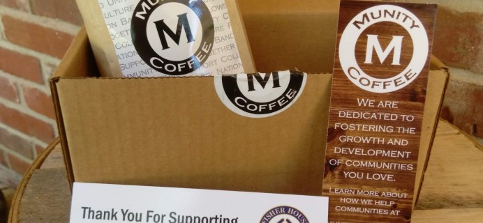 Munity Coffee Subscription Box Review – June 2016