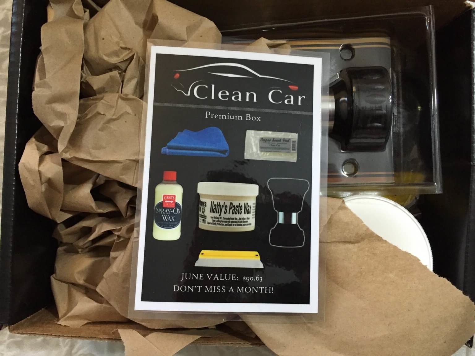 Clean Car Box June 2016 Subscription Box Review Hello Subscription