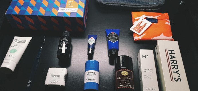 Birchbox Man Limited Edition Man on the Move Box Review + Coupon