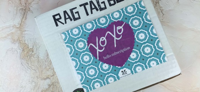 Rag Tag Box June + August 2016 Subscription Box Reviews + Coupon