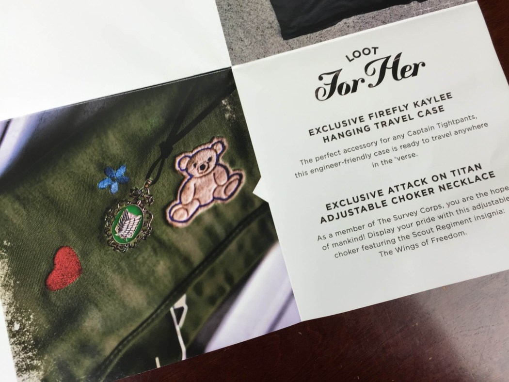 June 2016 Level Up by Loot Crate Loot for Her Bundle Review & Coupon - hello subscription