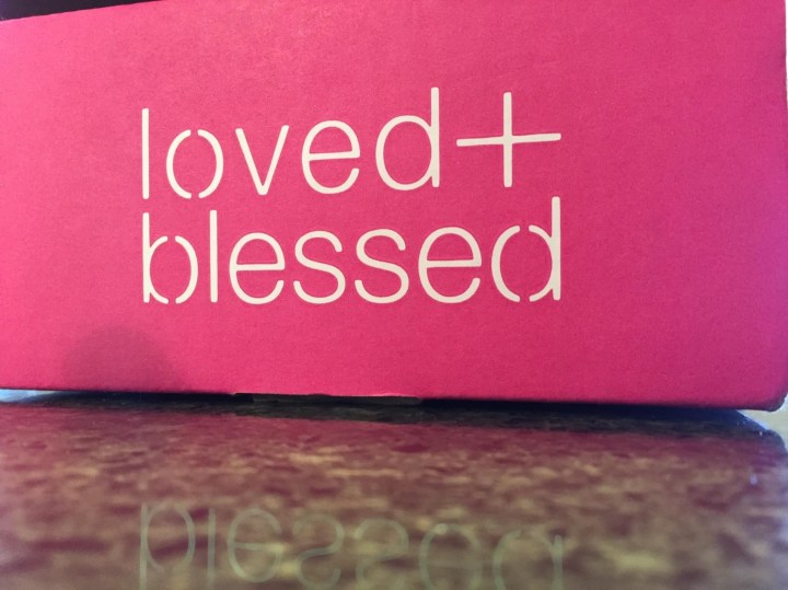 Love + Blessed Box July 2016 box