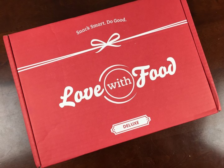 Love With Food Deluxe Box June 2016 box