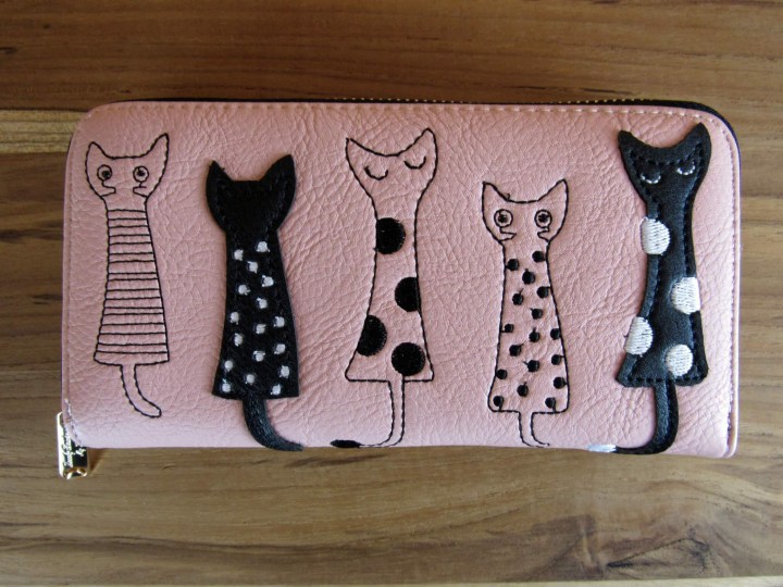 Pink Cat Wallet