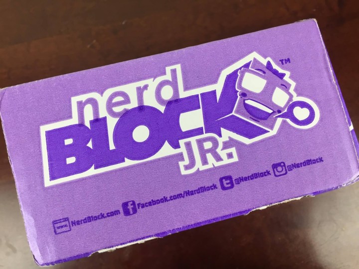 Nerd Block Jr. Girls Box June 2016 box