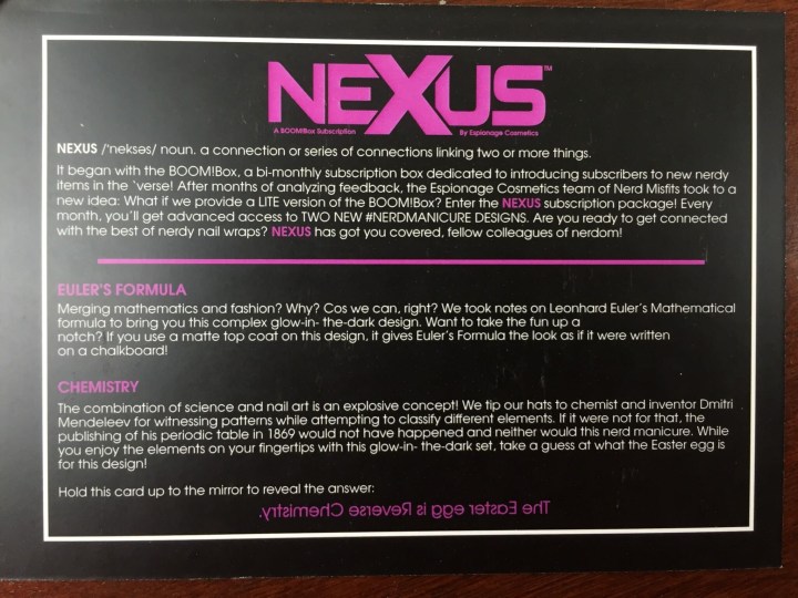 Nexus Box June 2016 (2)