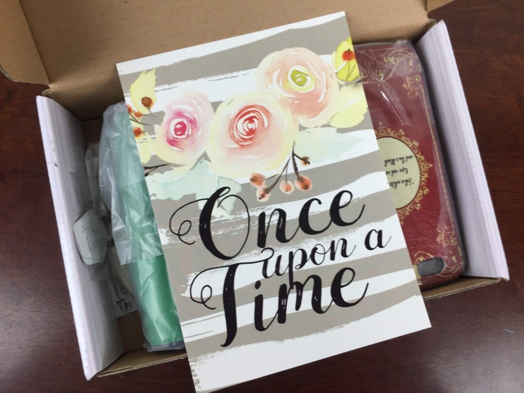 Once Upon a BookCase June 2016 Subscription Box Review Hello Subscription