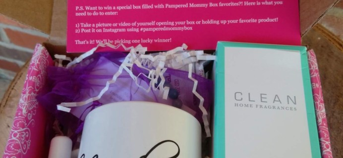 Pampered Mommy May 2016 Subscription Box Review & Coupon