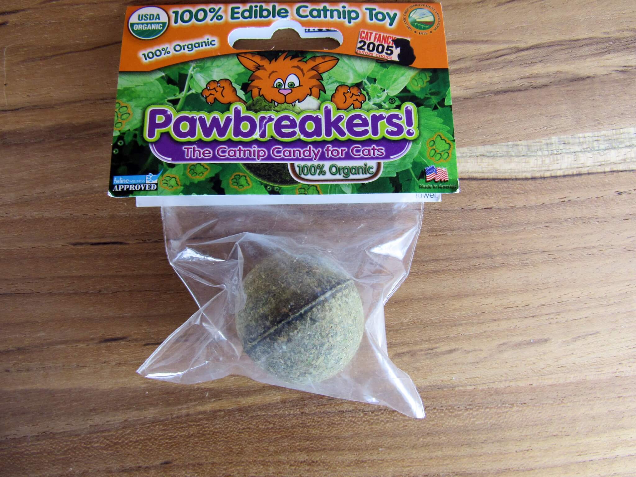 pawbreakers catnip ball