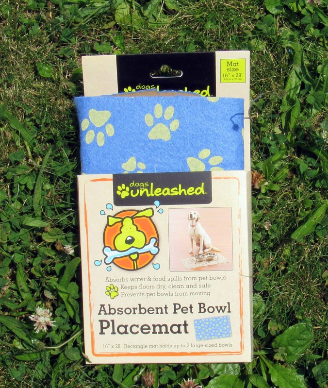 dogs unleashed Absorbent Pet Bowl Placemat