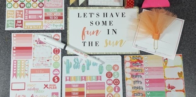 The Planner Addict Box June 2016 Subscription Box Review