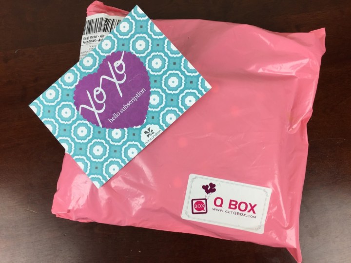 Q-Box June 2016 Box