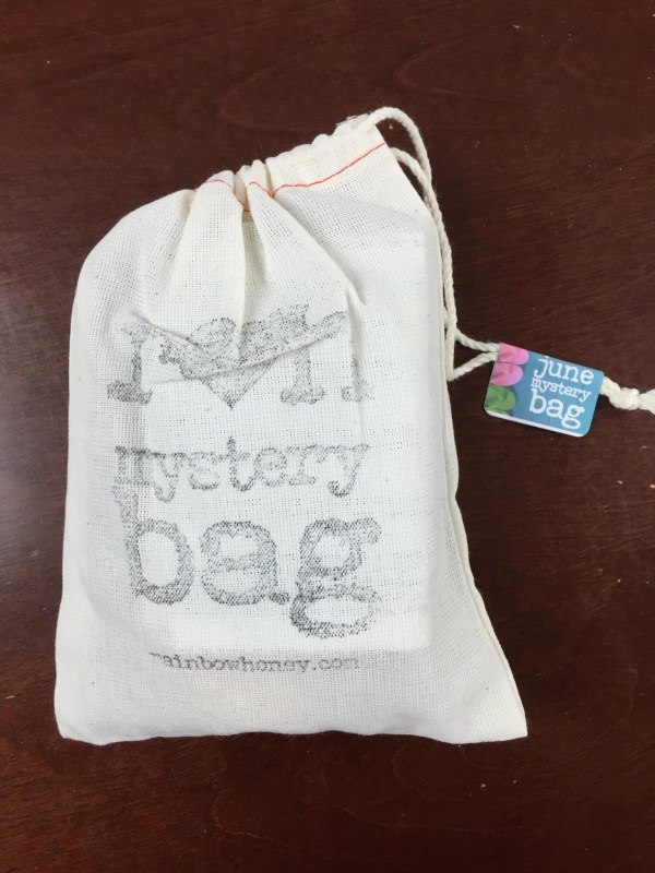 Rainbow Honey Mini Mystery Bag June 2016 box