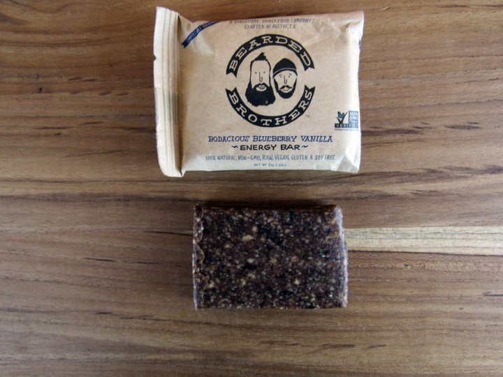 Bearded Brothers Bodacious Vanilla Blueberry Energy Bar